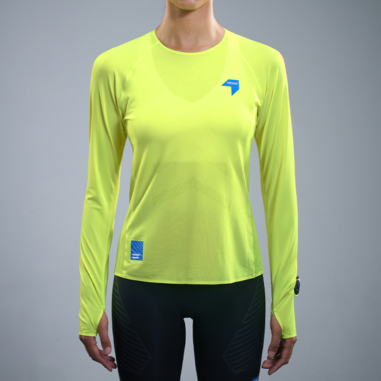 Women's Qiflow Ventilated Running Long Sleeve