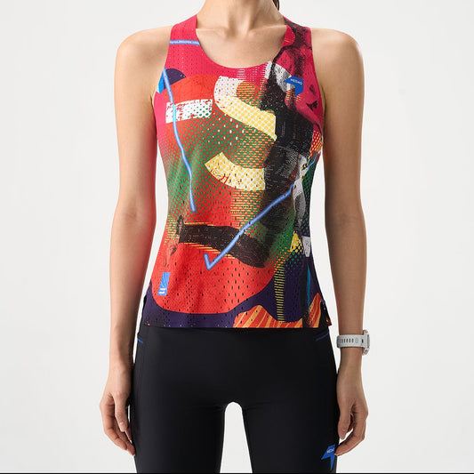 Women’s QiFlow Racing Singlet - Vortex 2026
