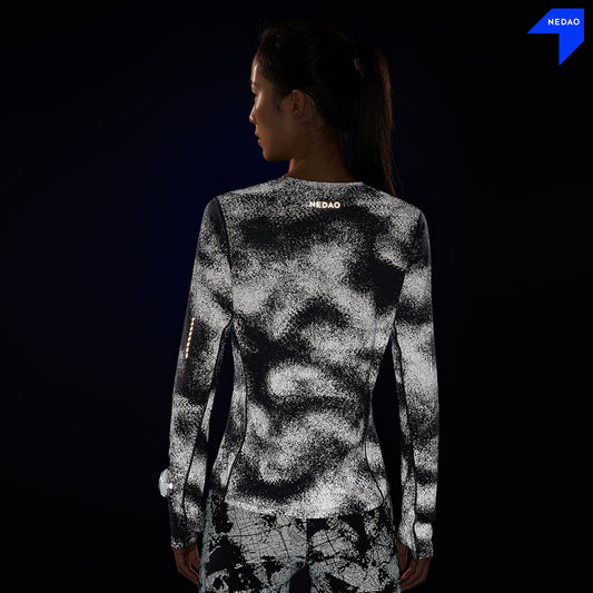 Women's SwiftBreeze Reflective Running Long Sleeve