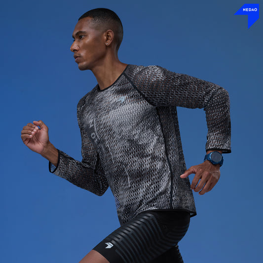 N01 QiFlow TwinSkin Running Long Sleeve
