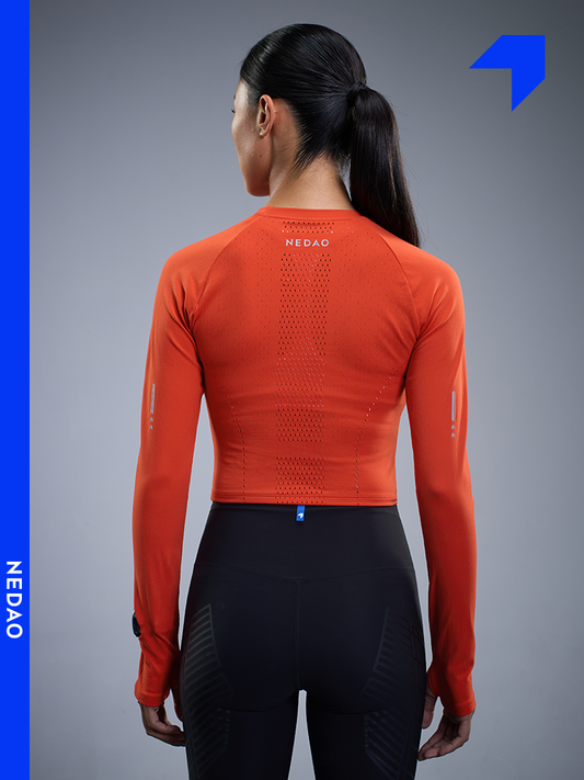 QiFlow Fitted Crew LS