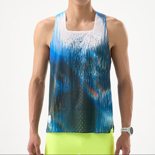 Men's QiFlow Racing Singlet - Vortex