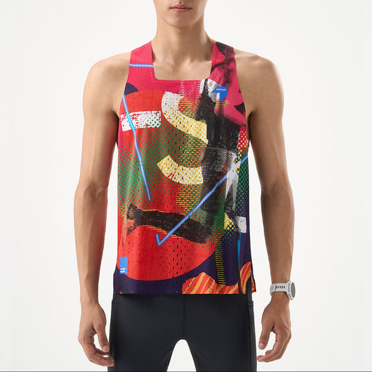 Men’s QiFlow Racing Singlet - Vortex 2026