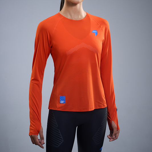 Women's Qiflow Ventilated Running Long Sleeve