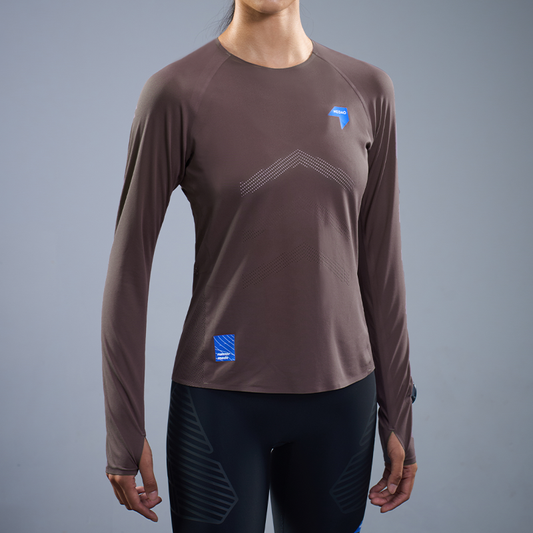 Women's Qiflow Ventilated Running Long Sleeve