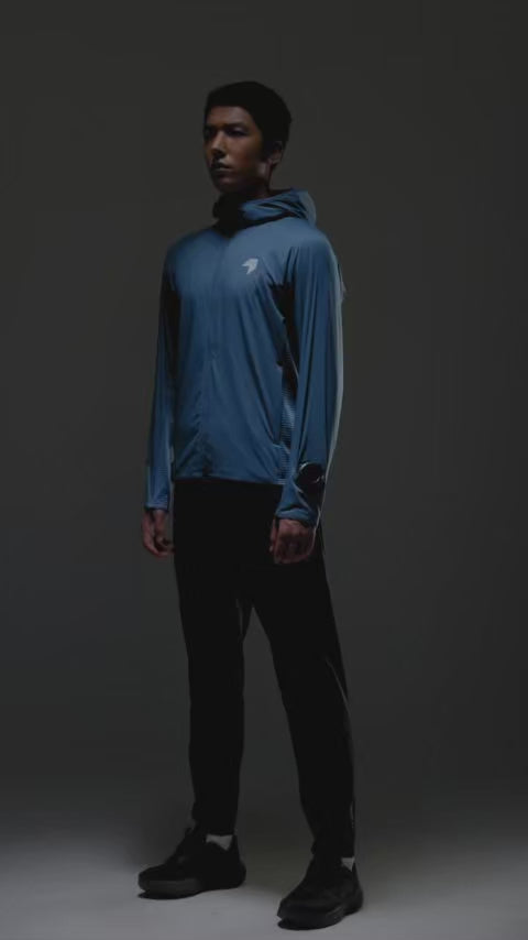 Men's CrimpShield Hooded Thermal Jacket – Thermoregulating Running