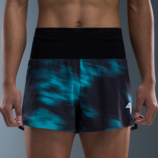 Men's Storage Running Shorts PowerPouch - Print (4" Inseam)