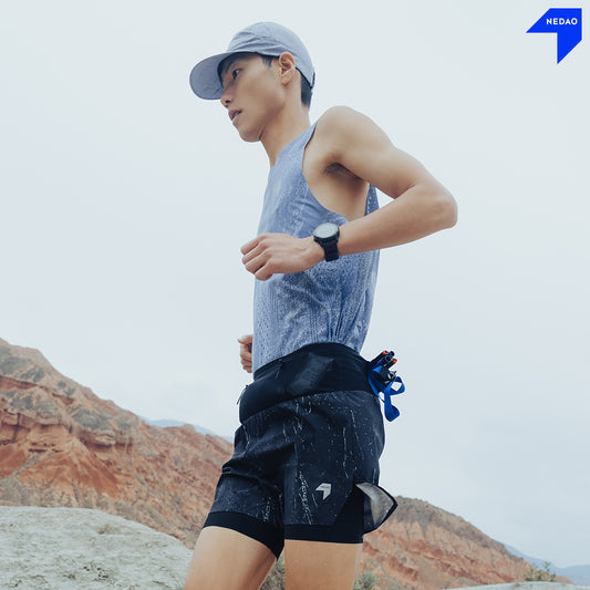 ROCKYROAD - Men's PowerPouch Running Shorts