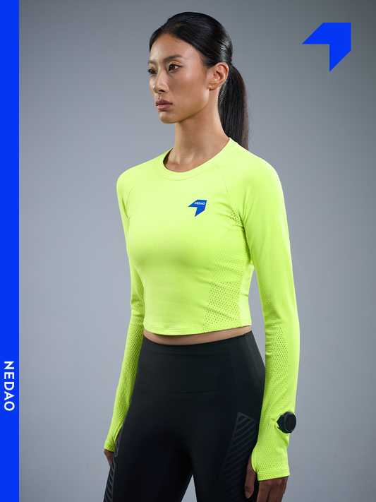 QiFlow Fitted Crew LS