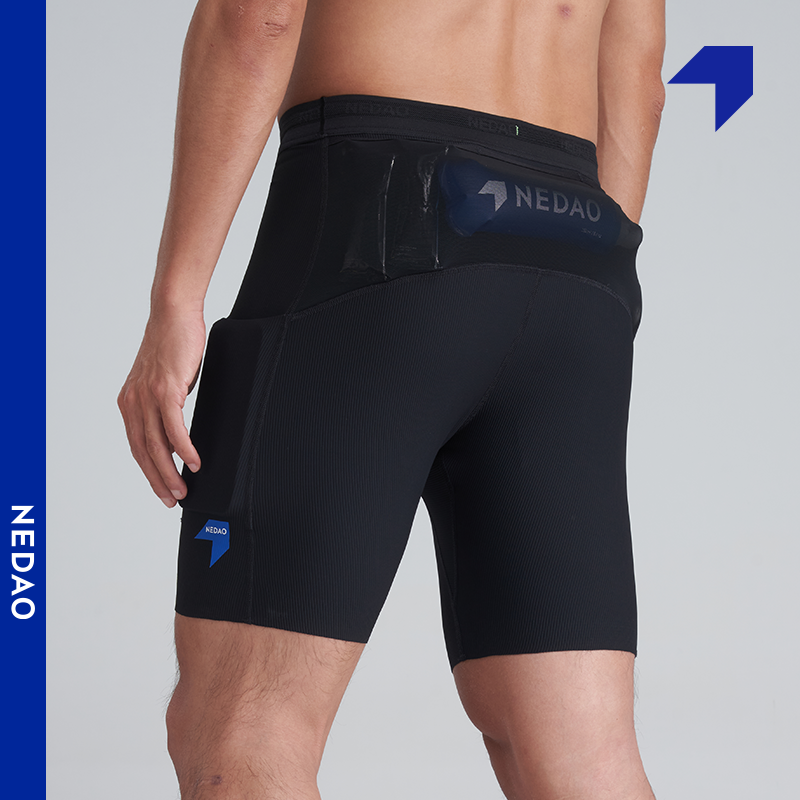 Mens knee length running tights clearance