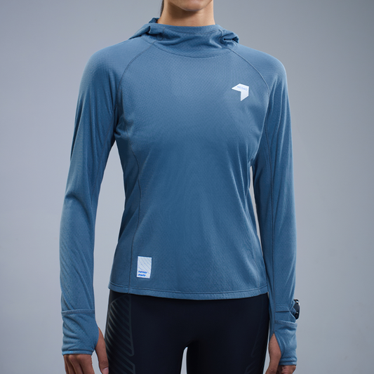 Women's CrimpShield Hooded Thermal LS