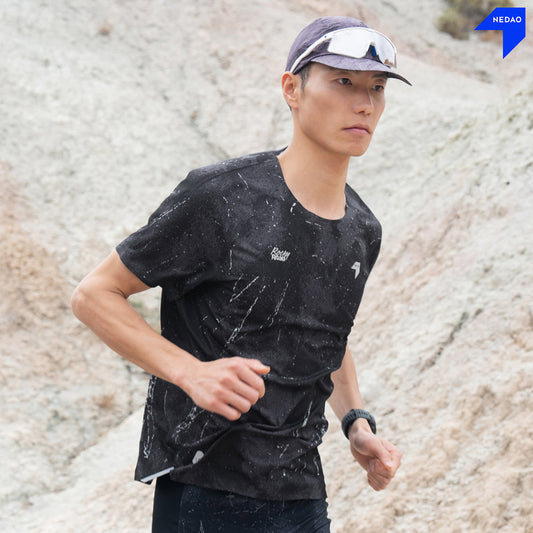 ROCKYROAD - Men's QiFlow Running T-Shirt